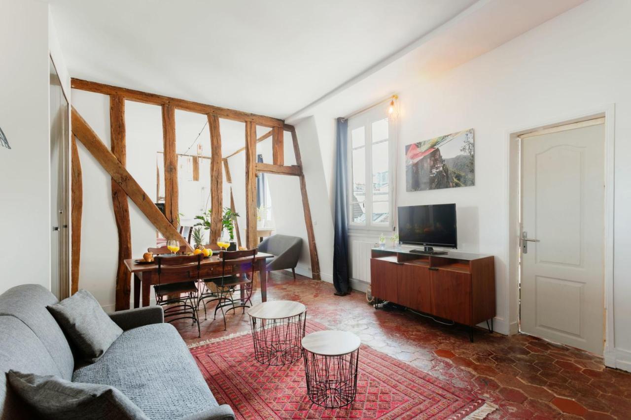 Montorgueil Area Paris Center City Apartment Exterior photo