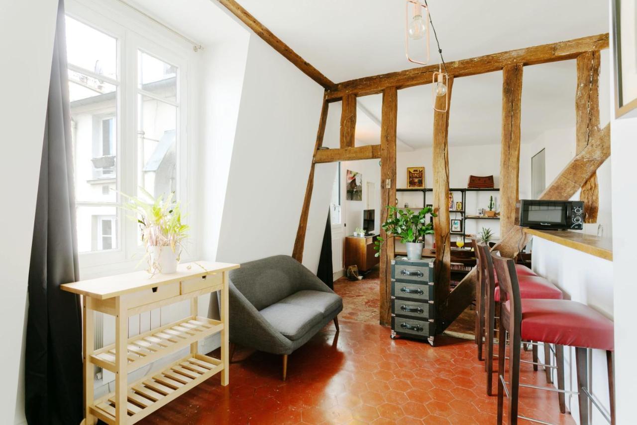 Montorgueil Area Paris Center City Apartment Exterior photo