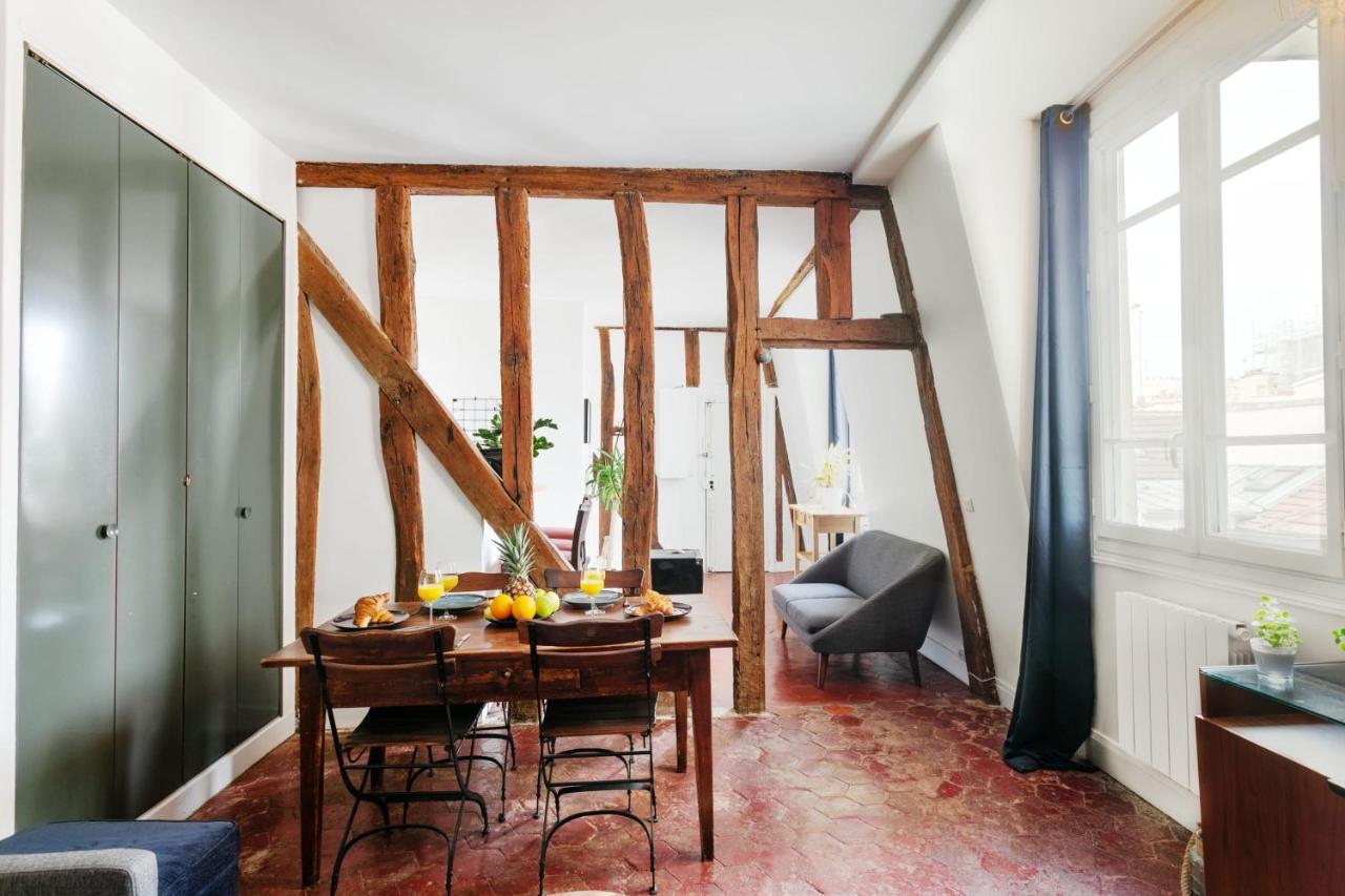 Montorgueil Area Paris Center City Apartment Exterior photo