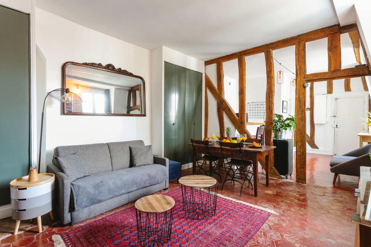 Montorgueil Area Paris Center City Apartment Exterior photo